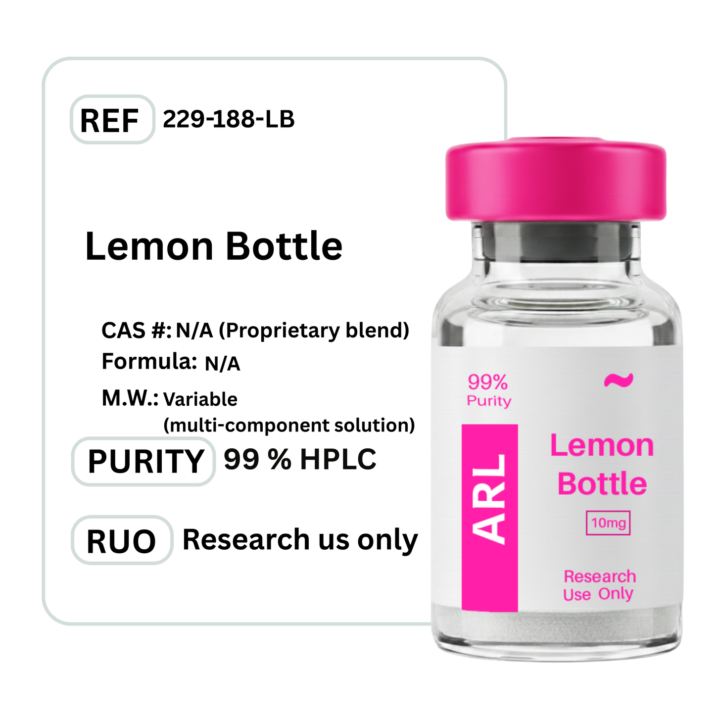 Lemon Bottle - Premium Research Peptide