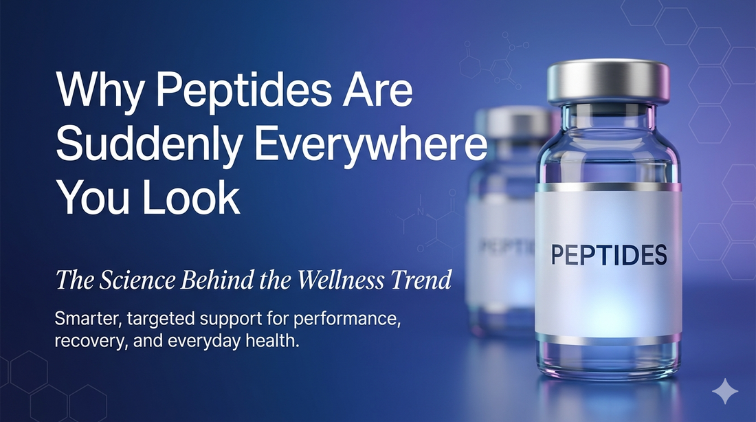 Why Peptides Are Suddenly Everywhere You Look